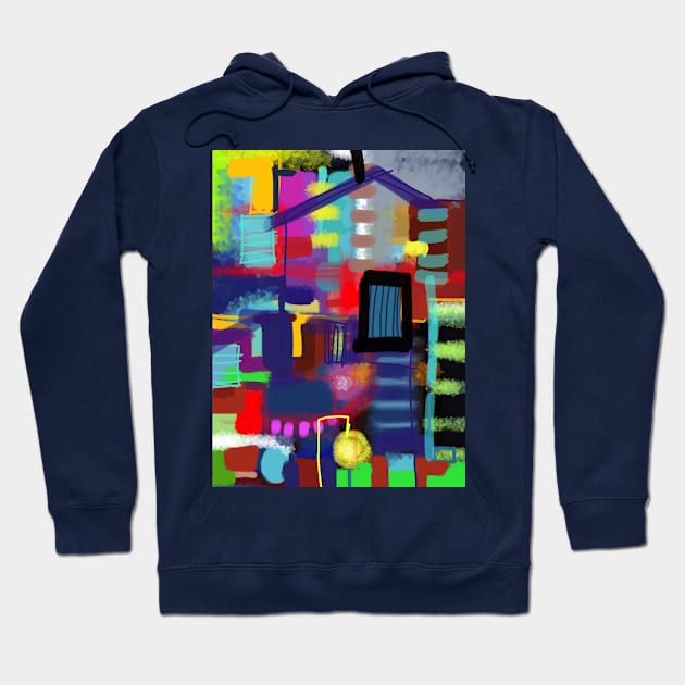 city of color Hoodie by GALACTICA 370